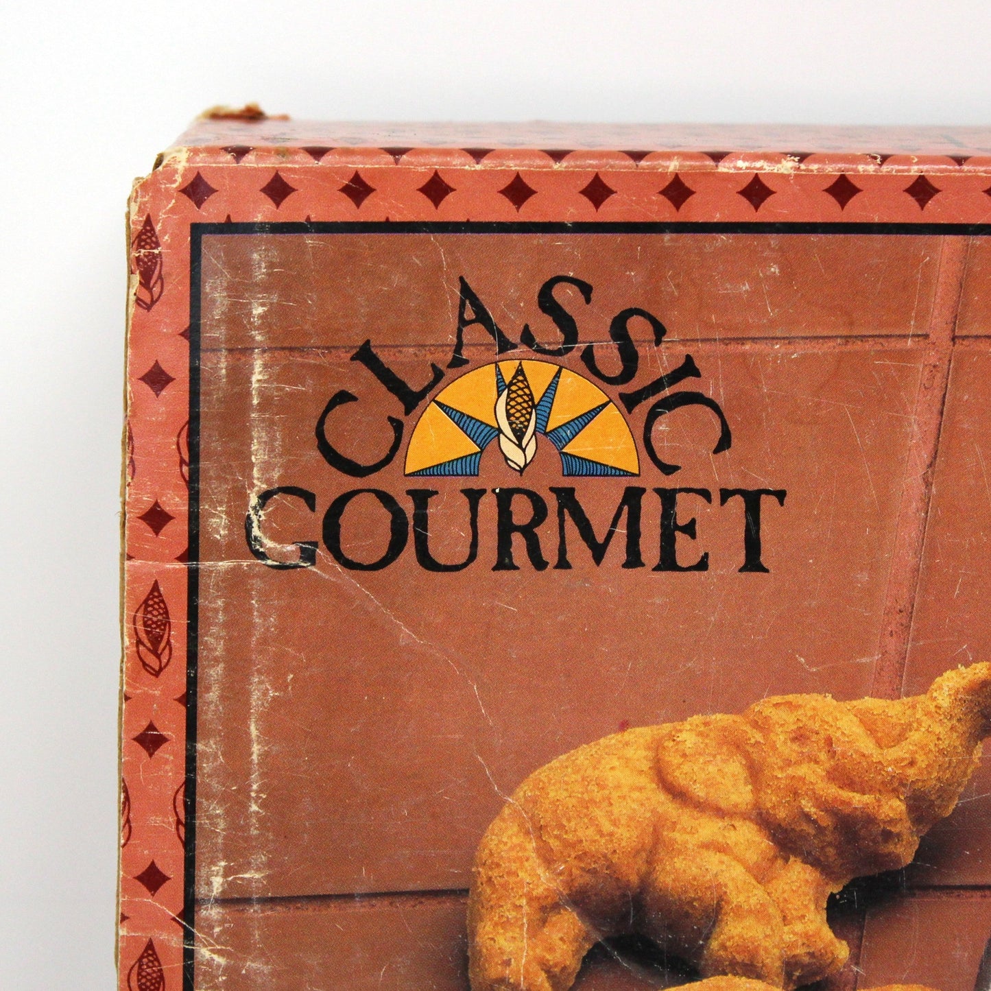 Baking Mold, Animal Shaped Puzzlemold, Cast Iron, John Wright 1984 Classic Gourmet, In Original Box, Vintage