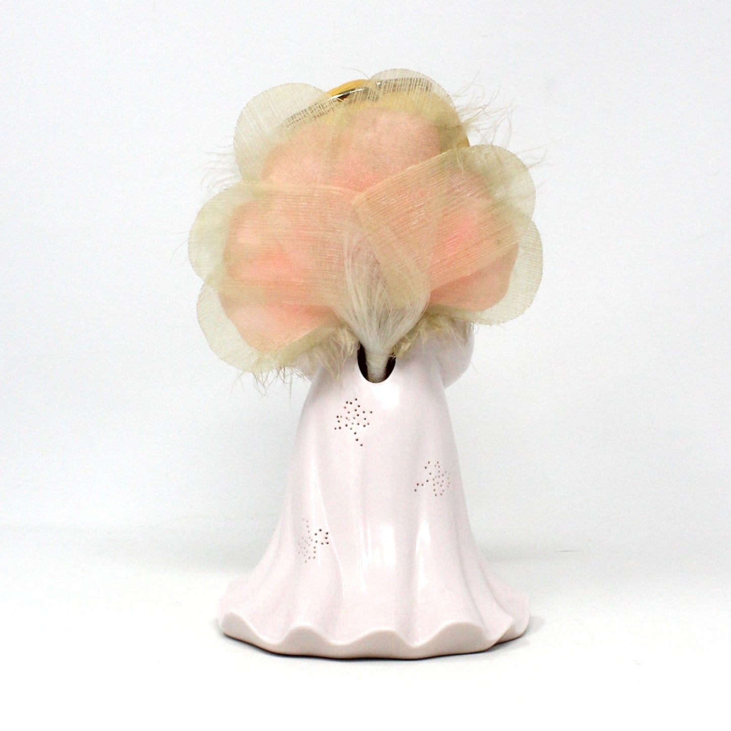 Night Light / Accent Light, Winking Praying Angel, Fiber Optic, NOT WORKING, Vintage