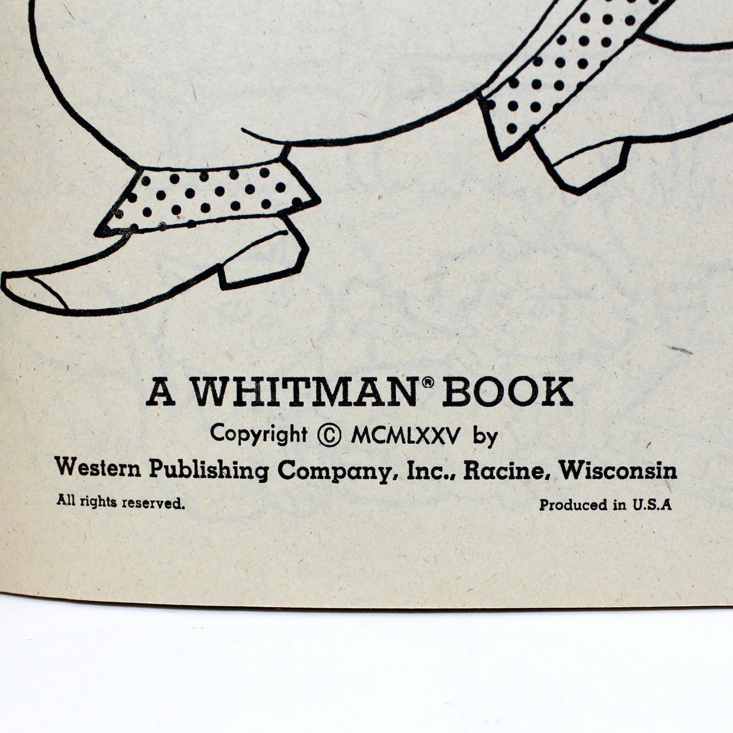 Coloring Book, Lots O' Fun, Whitman Western Publishing, Vintage 1975