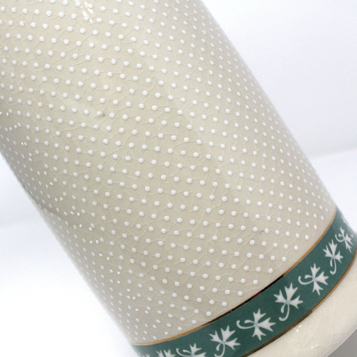 Canister, Knott's Berry Farm, Raised Dots Blueberries, Ceramic