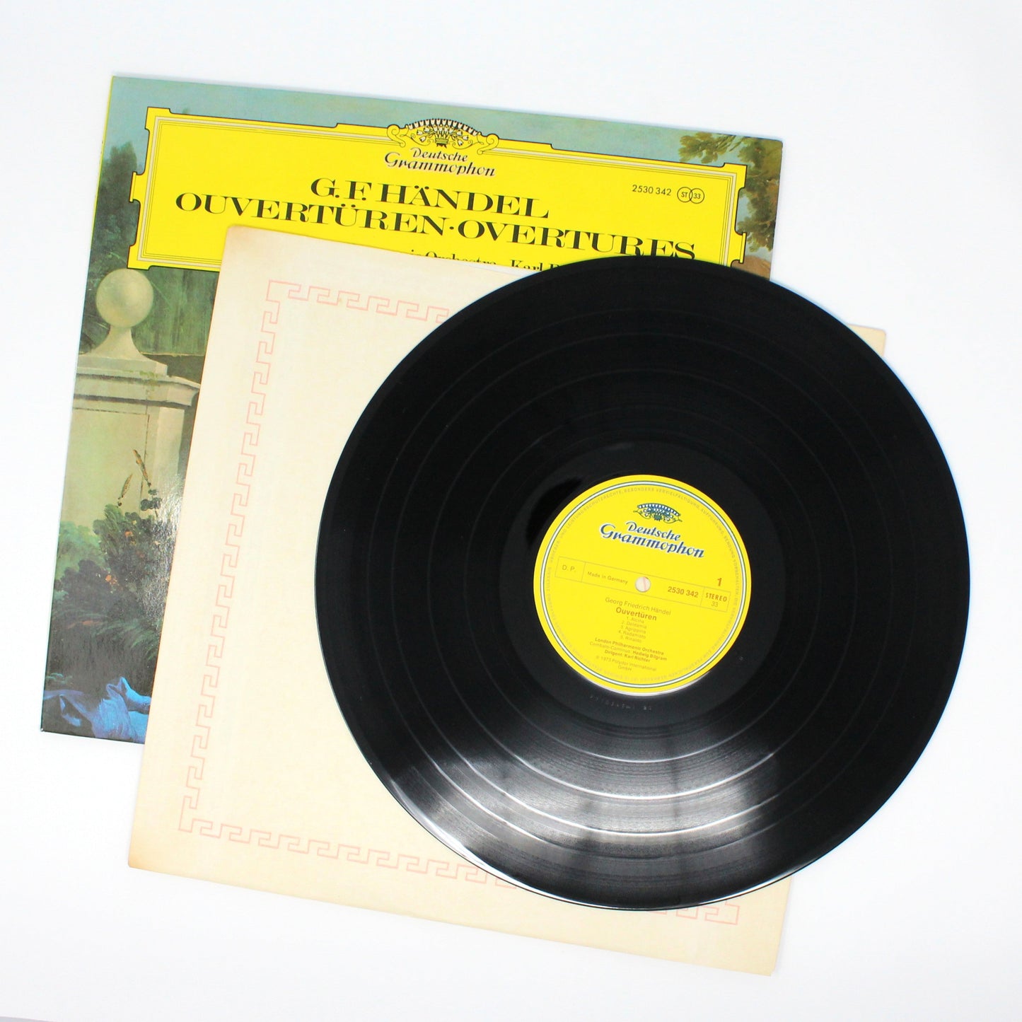 Record Album, GF Handel Overtures, London Philharmonic Orchestra, 1973, Polydor, Vintage Vinyl, USED, EX