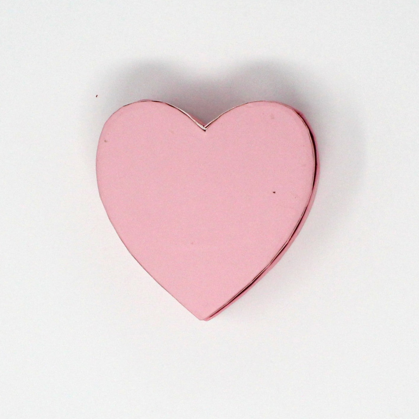 Gift Box / Candy Box, Valentine Heart Shaped with Decorative MLP Die-Cut & Embossed Florals, Vintage, 1970's