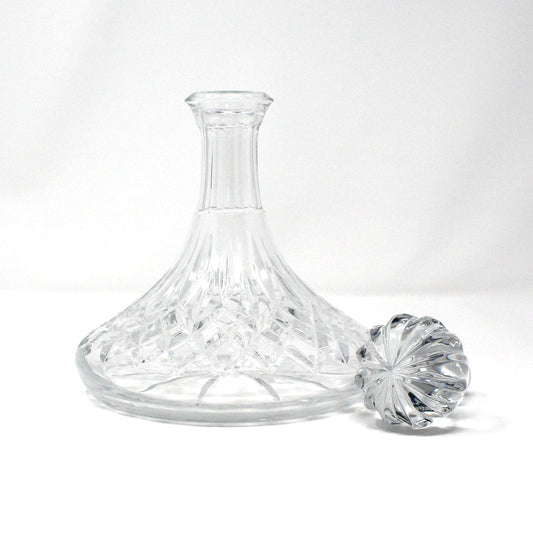 Decanter with Stopper, Waterford, Captain or Ships Decanter, Lismore, Vintage