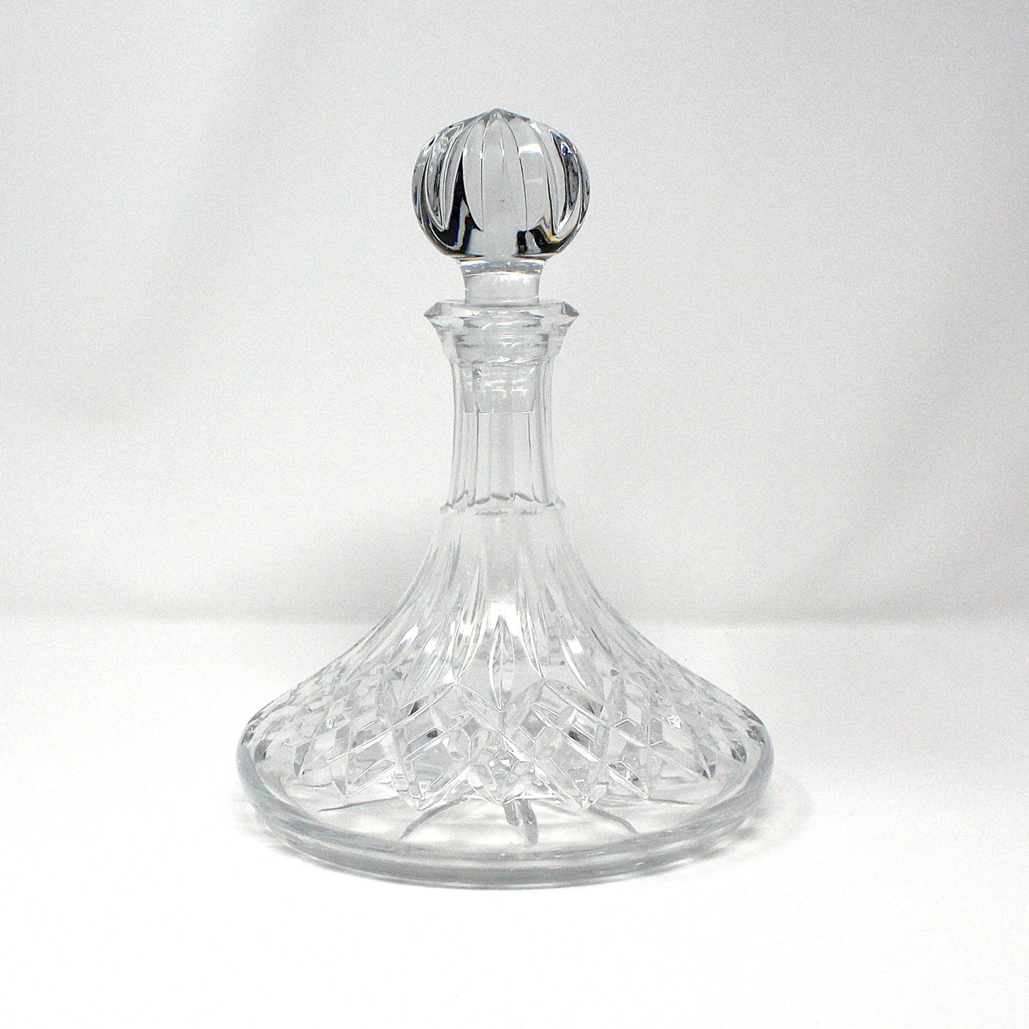 Decanter with Stopper, Waterford, Captain or Ships Decanter, Lismore, Vintage
