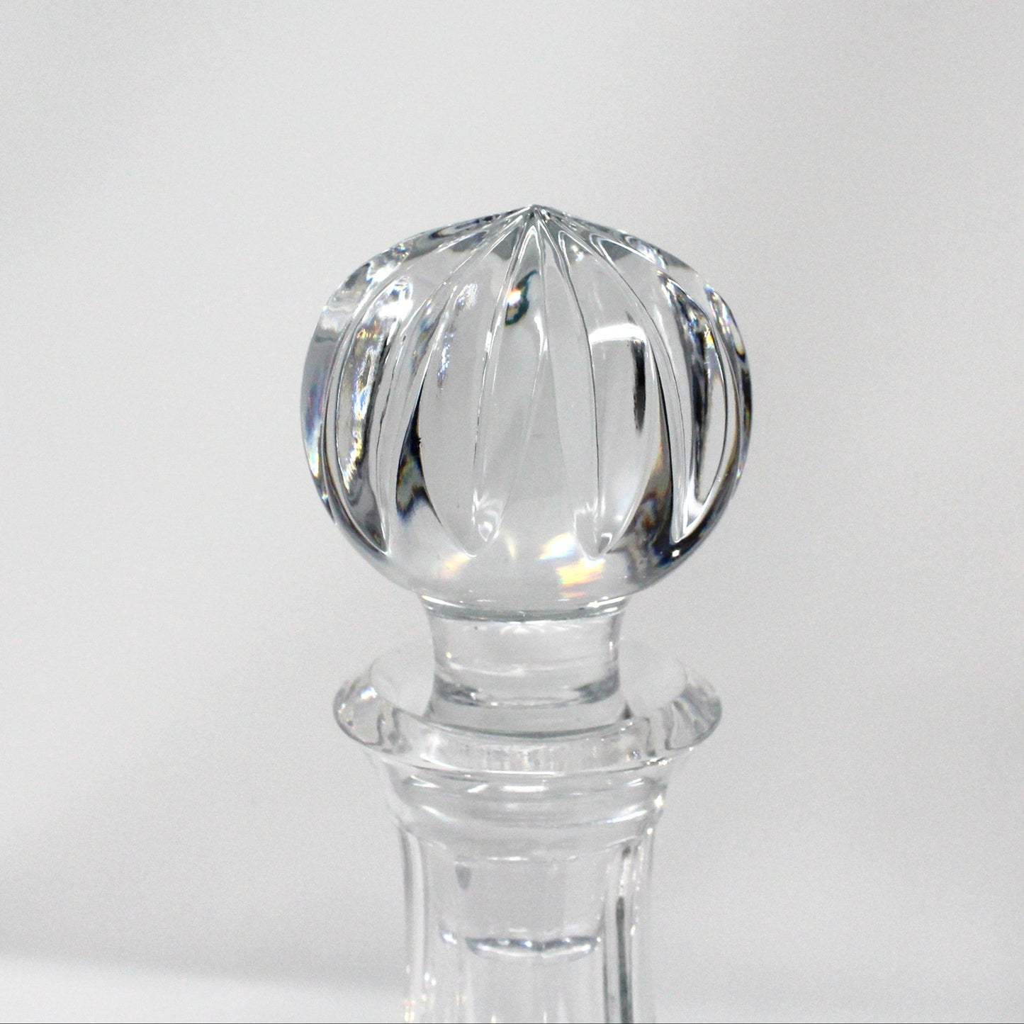 Decanter with Stopper, Waterford, Captain or Ships Decanter, Lismore, Vintage
