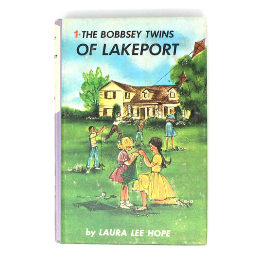 Vintage Children's Book, The Bobbsey Twins of Lakeport