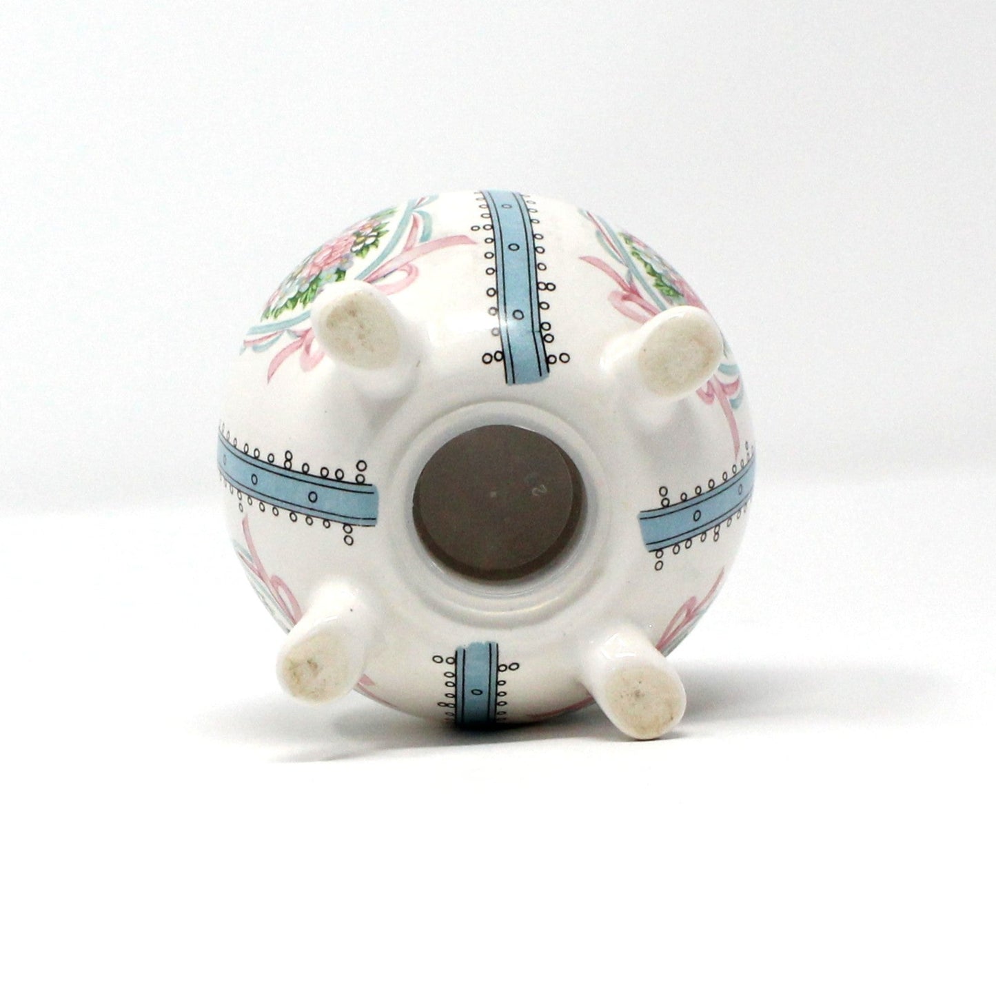 Pomander / Sachet, Potpourri Holder, Room Freshener Scent Ball, Footed, Vintage, 1970's