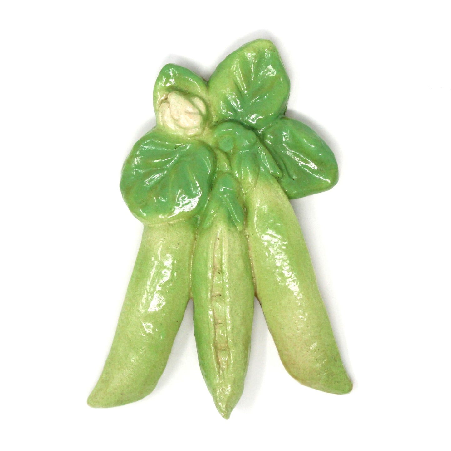 Chalkware, Vegetables, Hand Painted Ceramic, Vintage Kitchen Decor, Sold Separately, 1950's