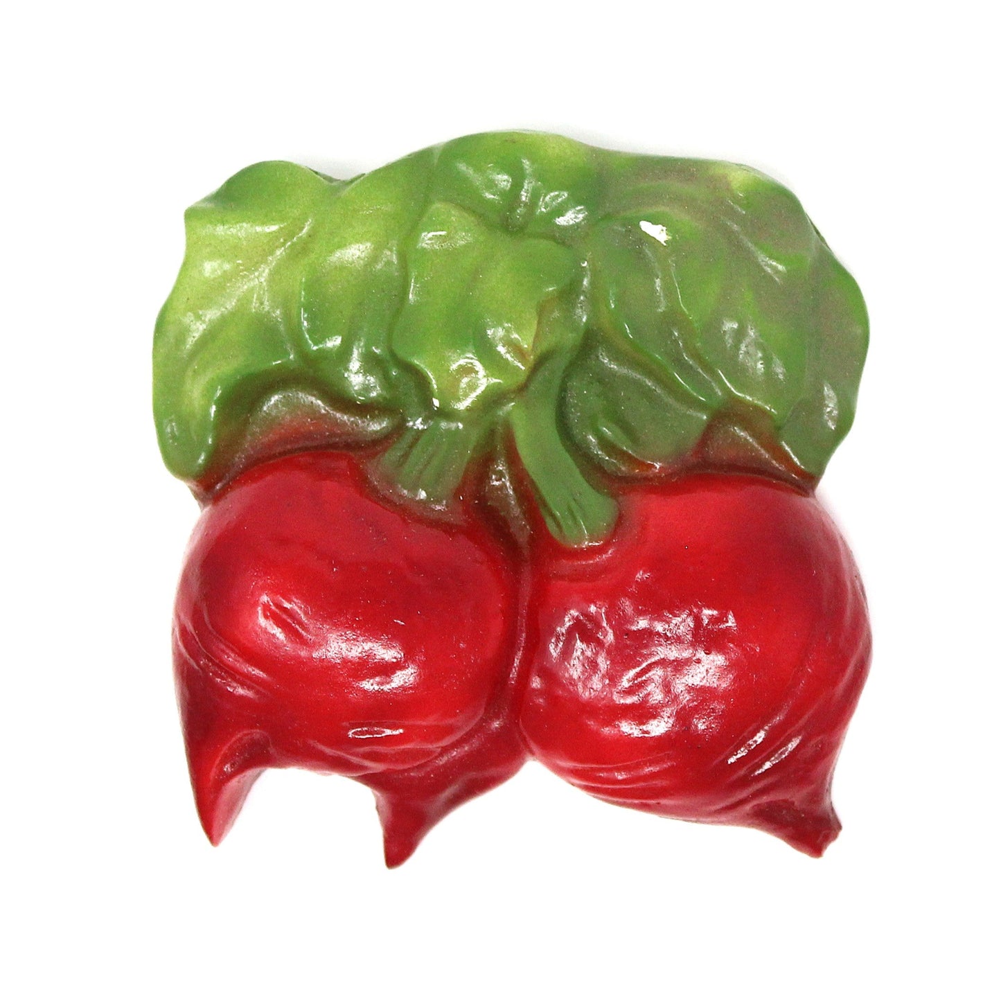 Chalkware, Vegetables, Hand Painted Ceramic, Vintage Kitchen Decor, Sold Separately, 1950's