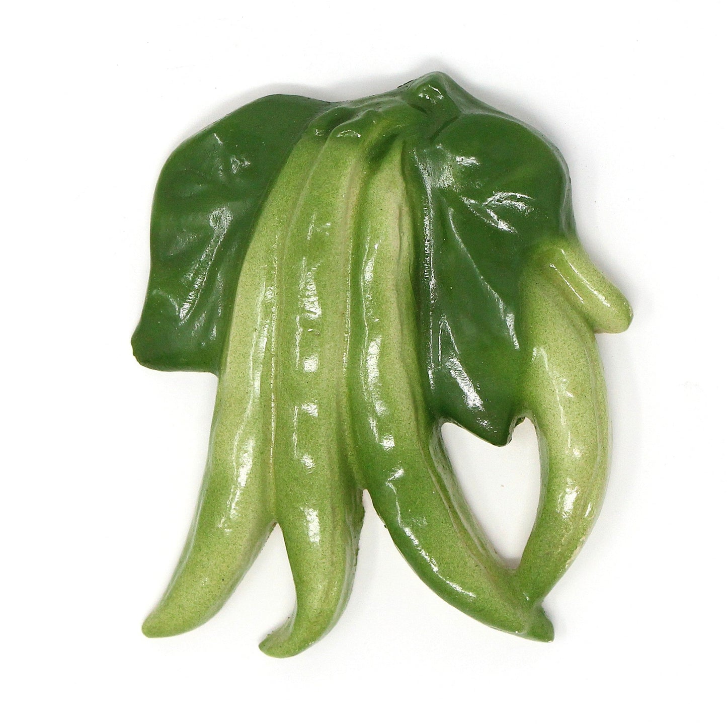 Chalkware, Vegetables, Hand Painted Ceramic, Vintage Kitchen Decor, Sold Separately, 1950's
