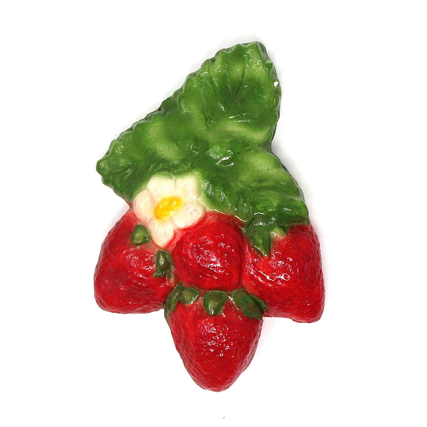 Chalkware, Fruits, Hand Painted Ceramic, Vintage Kitchen Decor, Sold Separately, 1950's