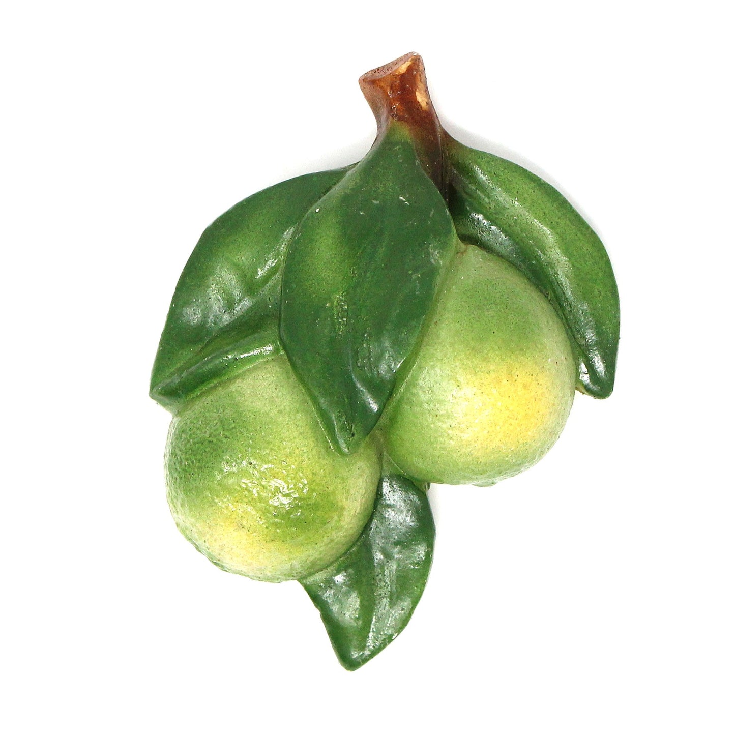 Chalkware, Fruits, Hand Painted Ceramic, Vintage Kitchen Decor, Sold Separately, 1950's
