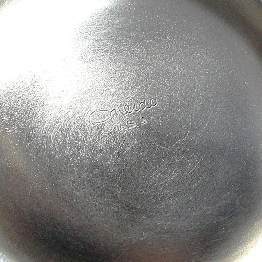 Creamer & Sugar with Lid, Silverplate, Oneida Sea Crest, USA, Vintage, 1950's