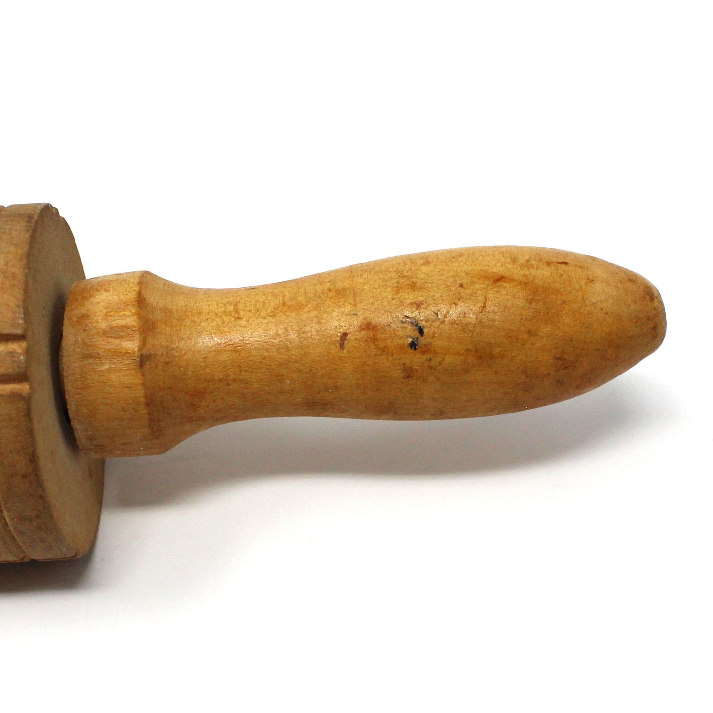 Rolling Pin, Wood Springerle, Vintage Cookie Dough Roller, 12 Panels, W. Germany, Vintage, 1980's