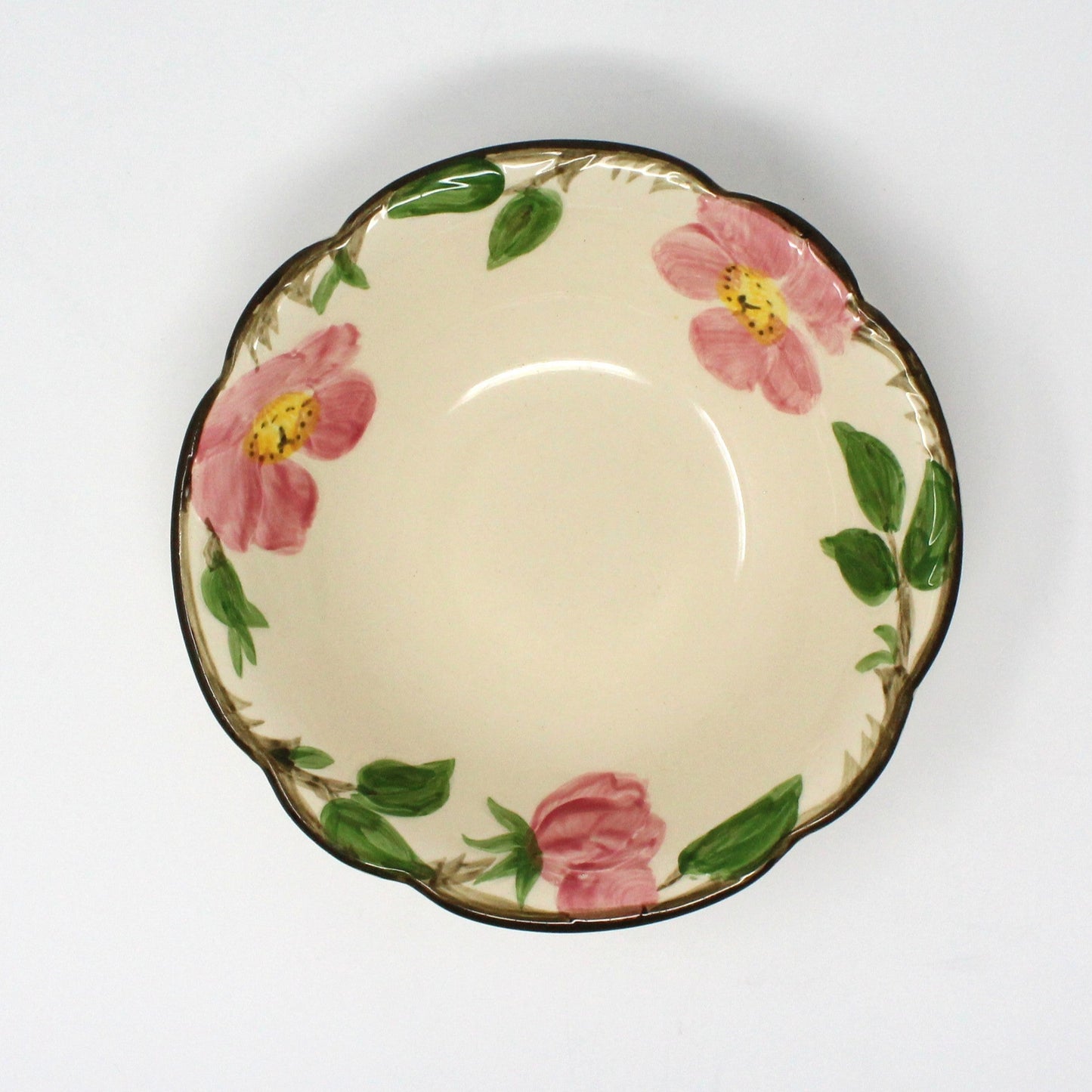 Dinnerware, Franciscan, Desert Rose, One Individual Place Setting, 6 Pcs, Vintage USA, 1960's