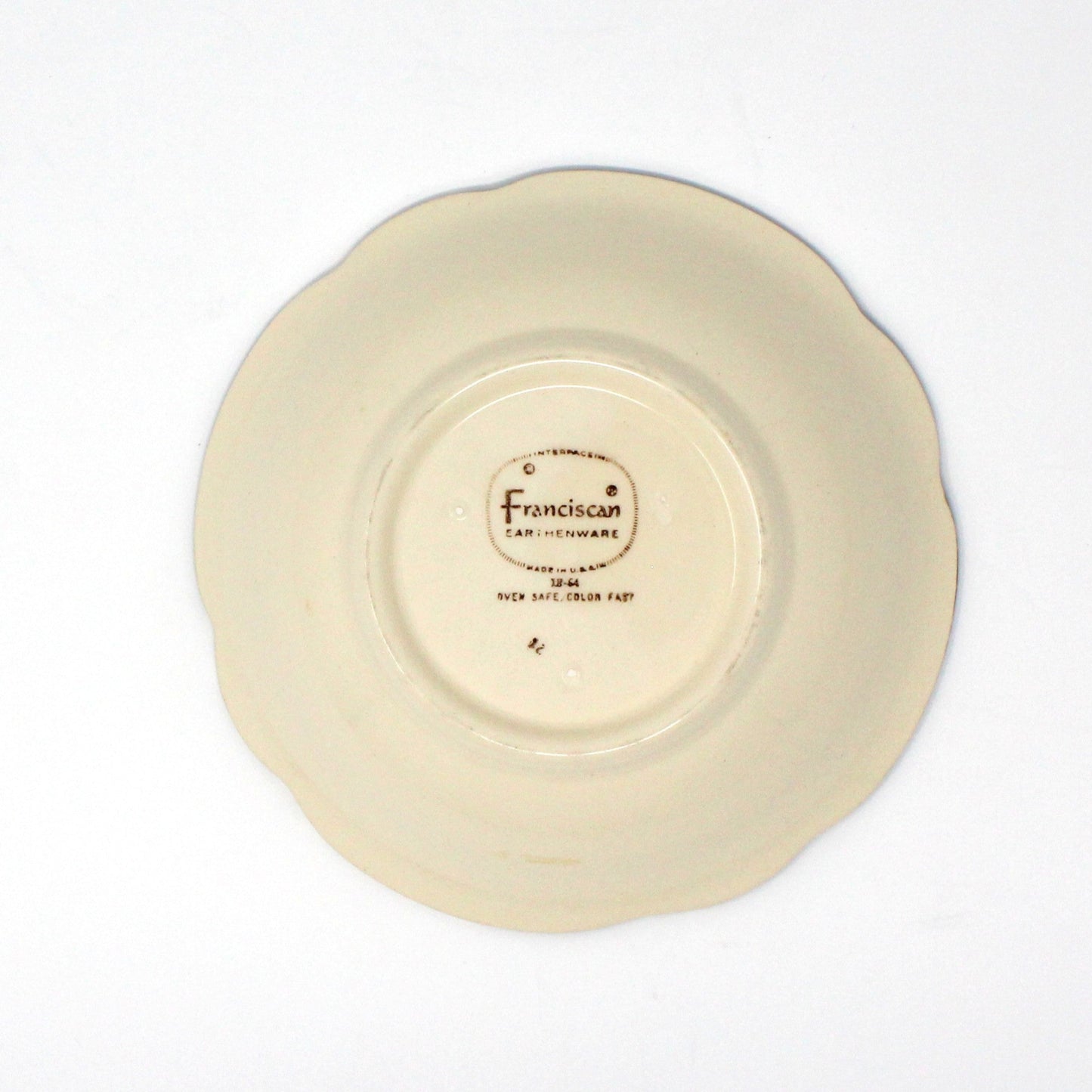 Dinnerware, Franciscan, Desert Rose, One Individual Place Setting, 6 Pcs, Vintage USA, 1960's