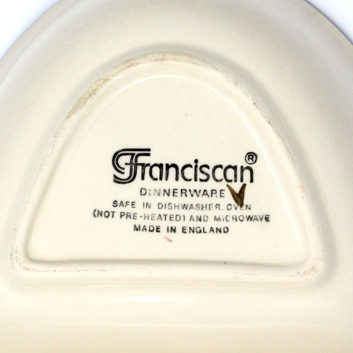 Divided Dish, 2 Sections, Franciscan, Desert Rose, Oval Vintage England, 1980's