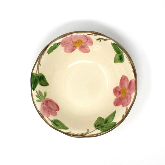 Bowls, Cereal Bowls, Franciscan, Desert Rose, Set of 3, Vintage England, 1970's