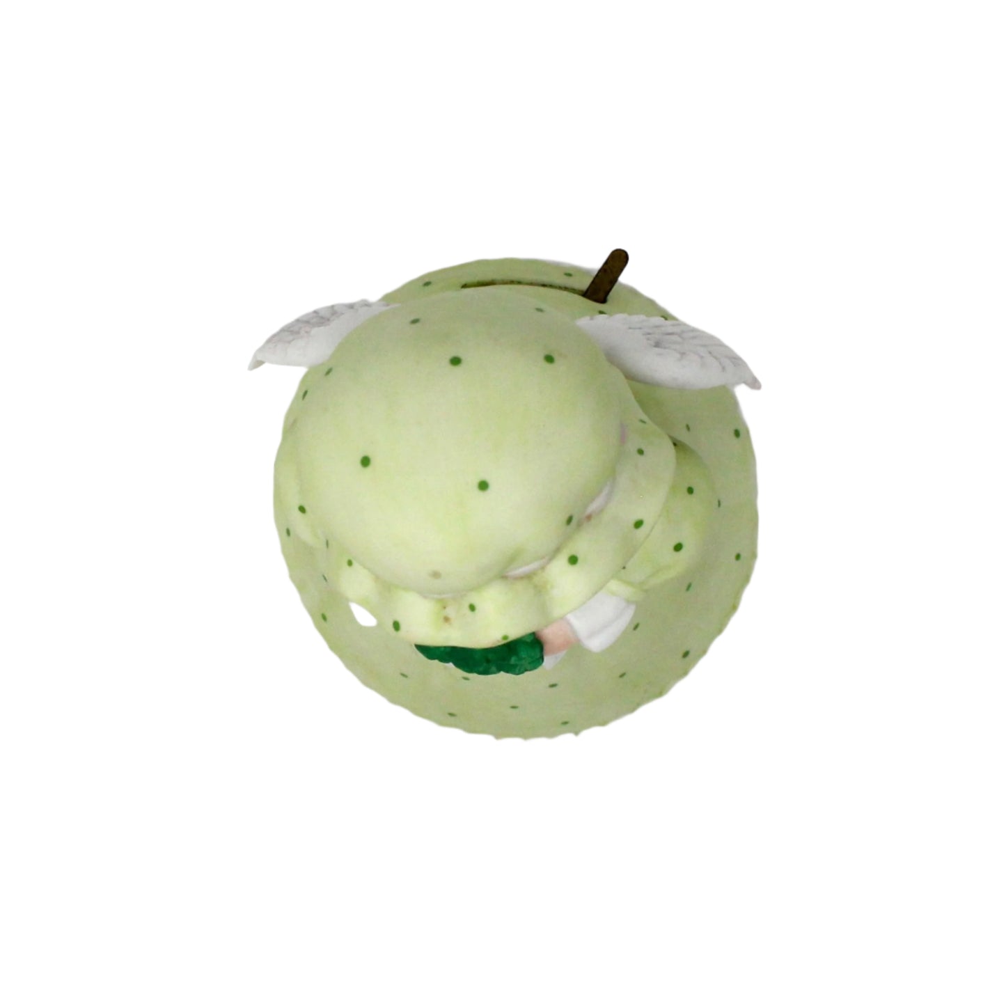 Musical Figurine, Irish Girl Angel, Plays When Irish Eyes Are Smiling, March Angel, Vintage, 1980's