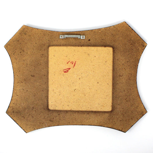 Wall Decor, Wooden Plaque / Sign, Faith, Children Praying, Mounted Image on Wood, Vintage, 1970's