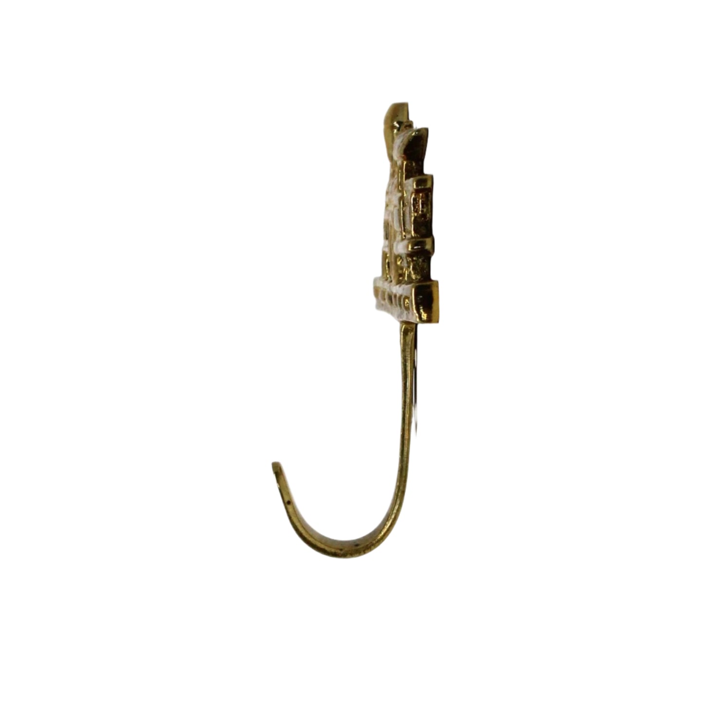 Hooks, Wall Hooks, Steam Locomotive, Train, Solid Brass, Vintage, 1980's