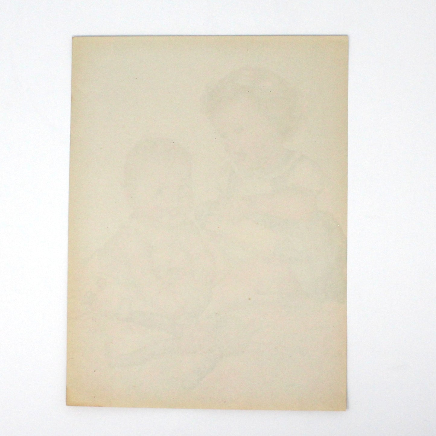 Print, Lithograph, Charlotte Becker, Playtime Mother, Feeding Baby, Vintage, 1940's
