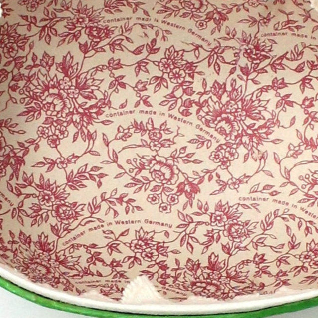 Gift Box / Candy Box, Paper Mache Easter Egg Shaped Treat Box, Rabbits Picking Carrots, Fillable, 6" Vintage, W. Germany, 1980's