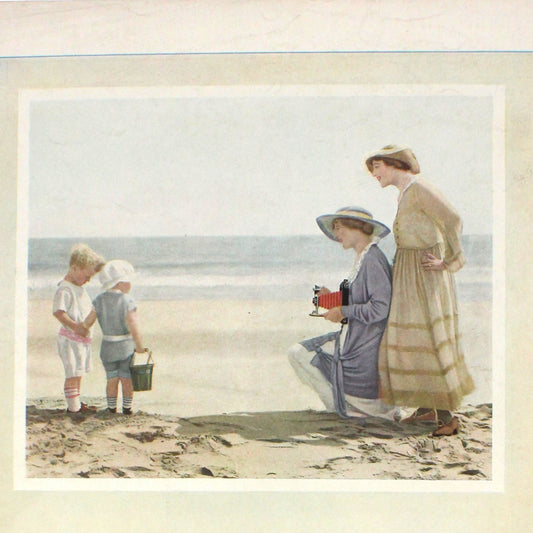 Advertisement, Eastman Kodak, 1916, Original Magazine Ad, ...Story of the Children, Antique TRIMMED, SOLD