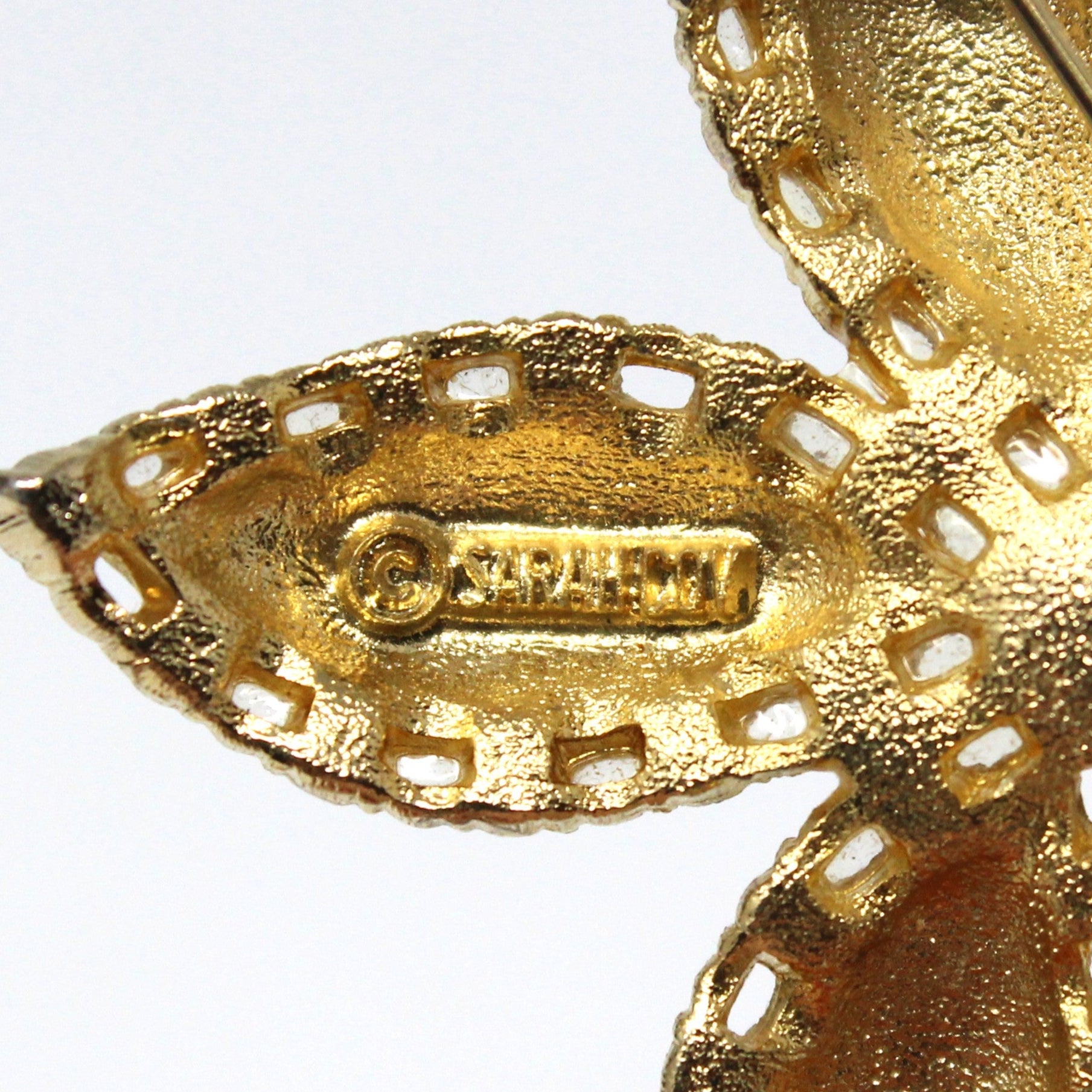 signed Sarah Coventry Brooch