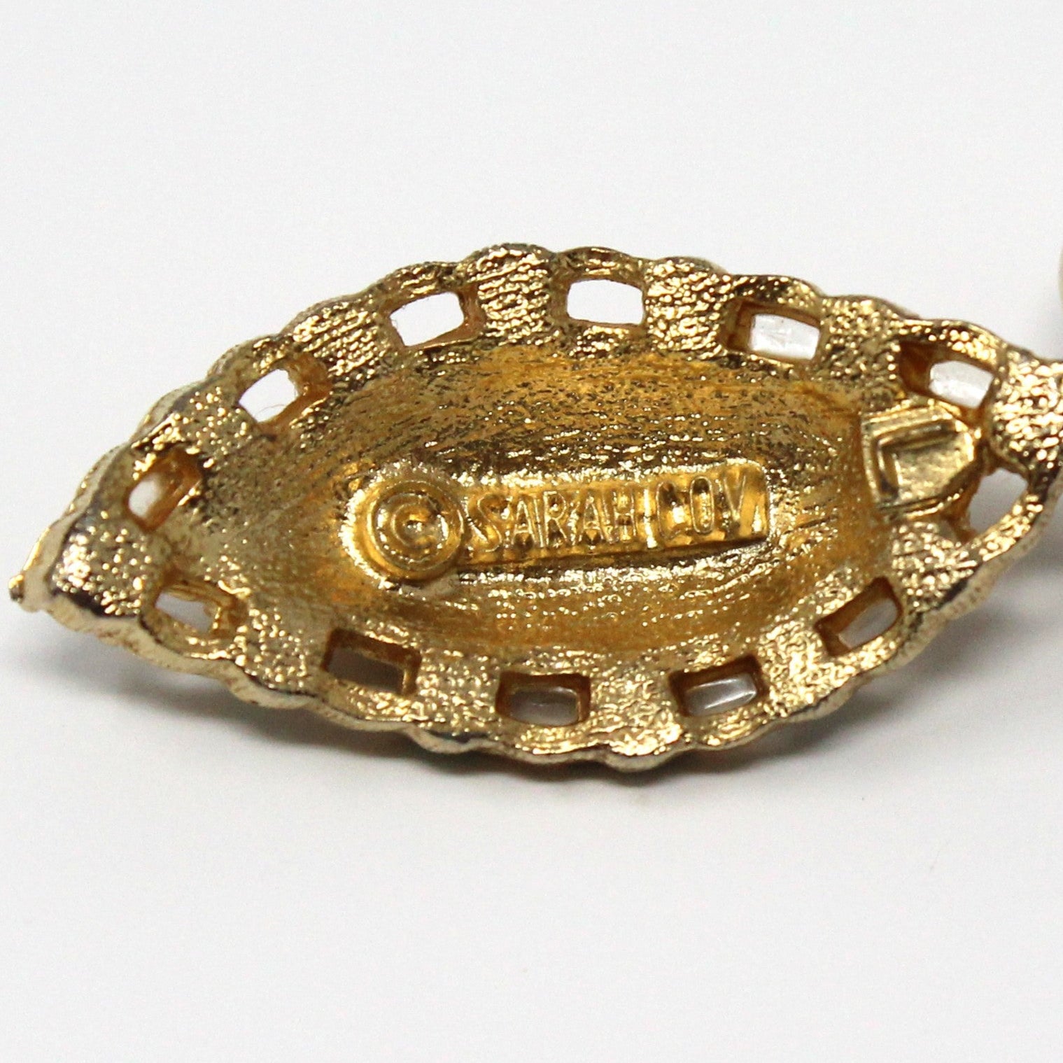 Signed Sarah Coventry Earrings