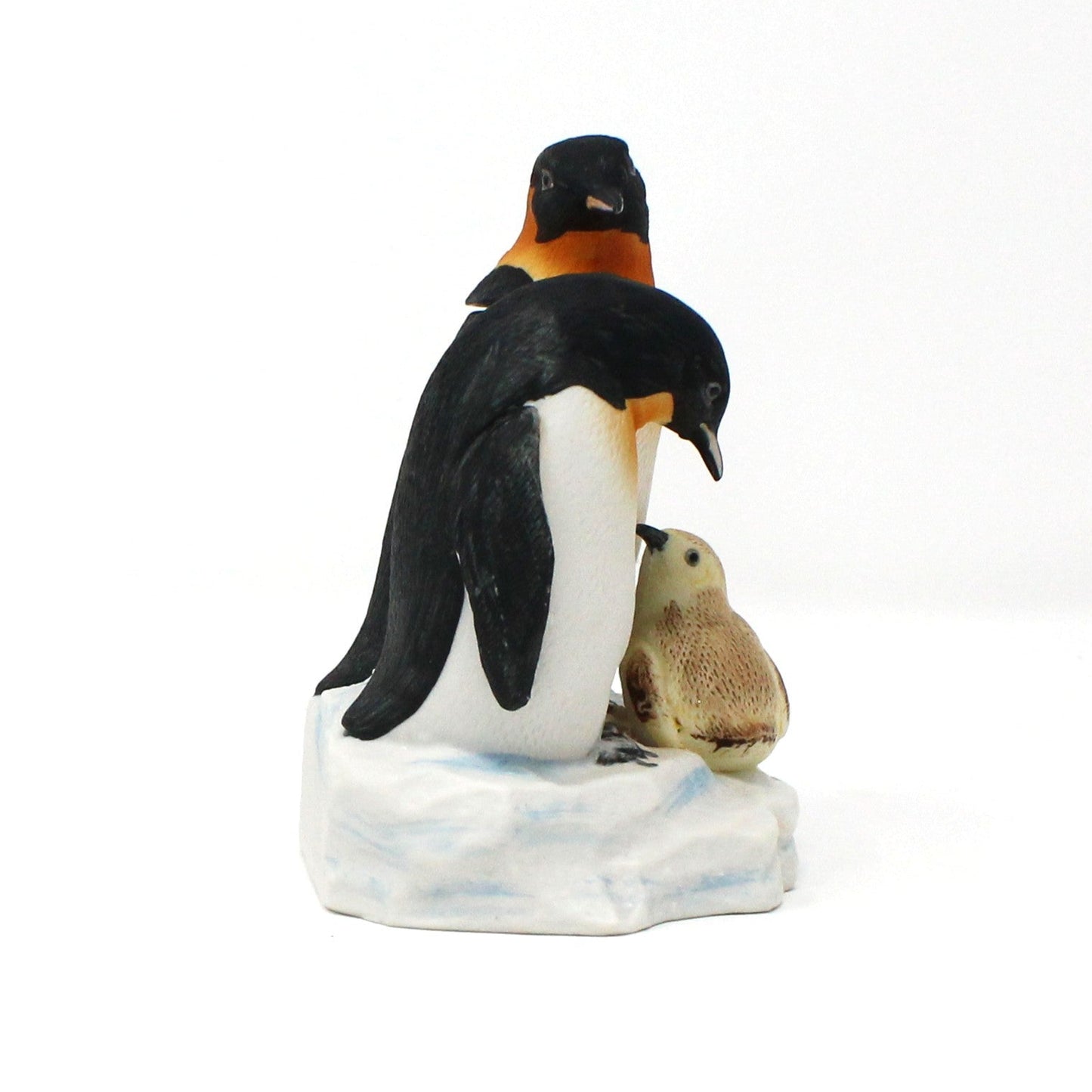 Decanter, Ski Country, Penguin Family, Mini Decanter, Hand Painted Decorative Barware, Vintage Collectible
