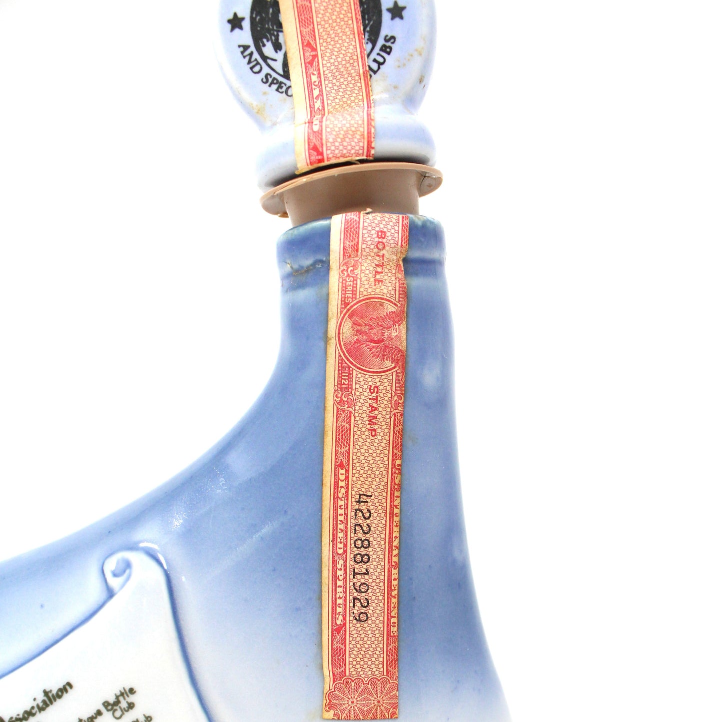 Decanter with Stopper, Jim Beam, USA National Assoc of Jim Beam Bottle Club, Vintage 1971