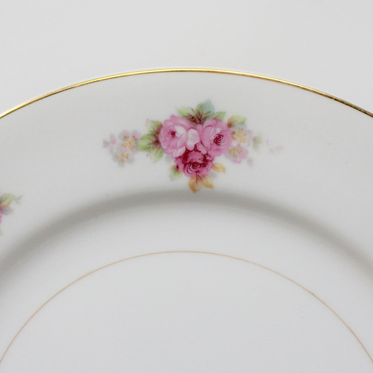 Luncheon Plate, RC Royal Crockery, Noritake, Bone China, Vintage