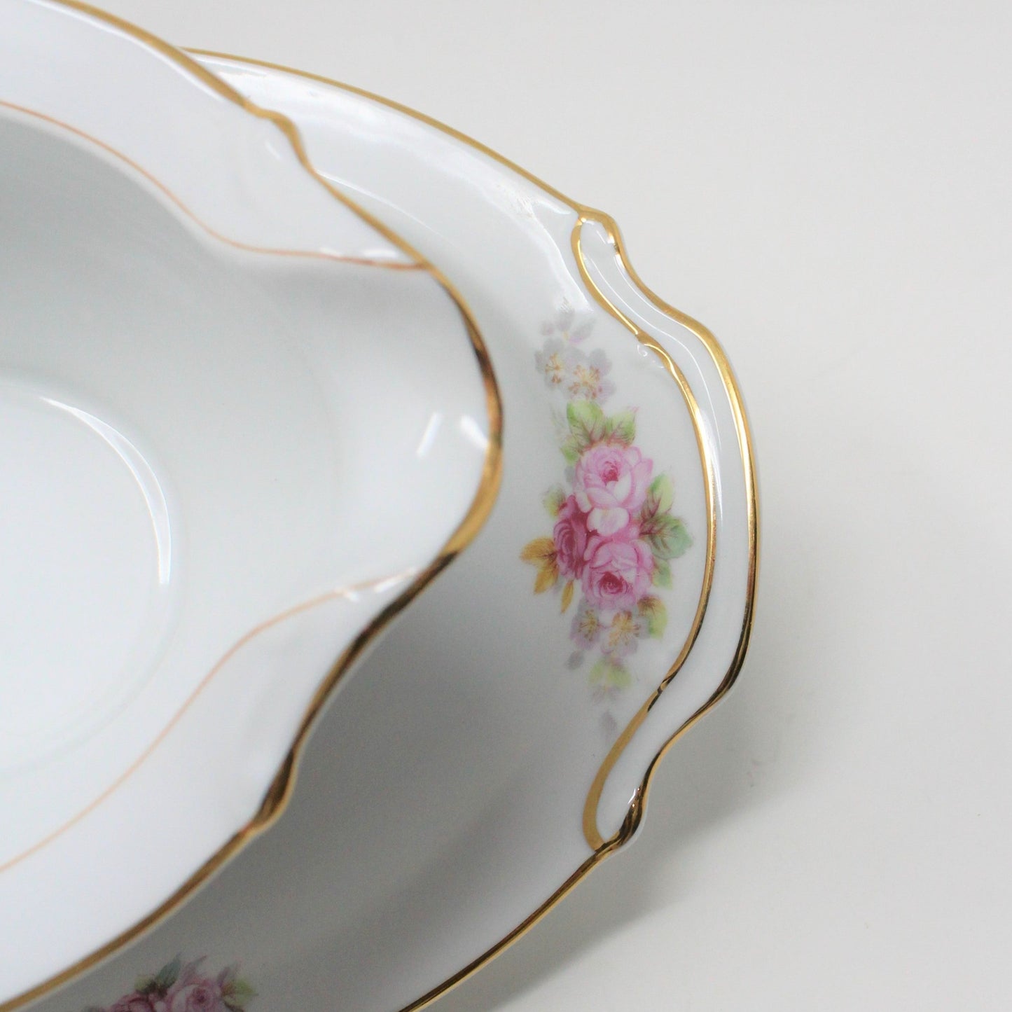 Gravy Boat / Saucière with Underplate, RC Royal Crockery, Noritake, Vintage