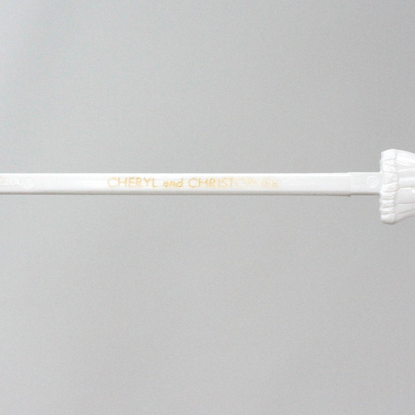 Cocktail Drink Stirrers - Swizzle Sticks / Spoons, Bride and Groom, Bridal, Wedding, Vintage