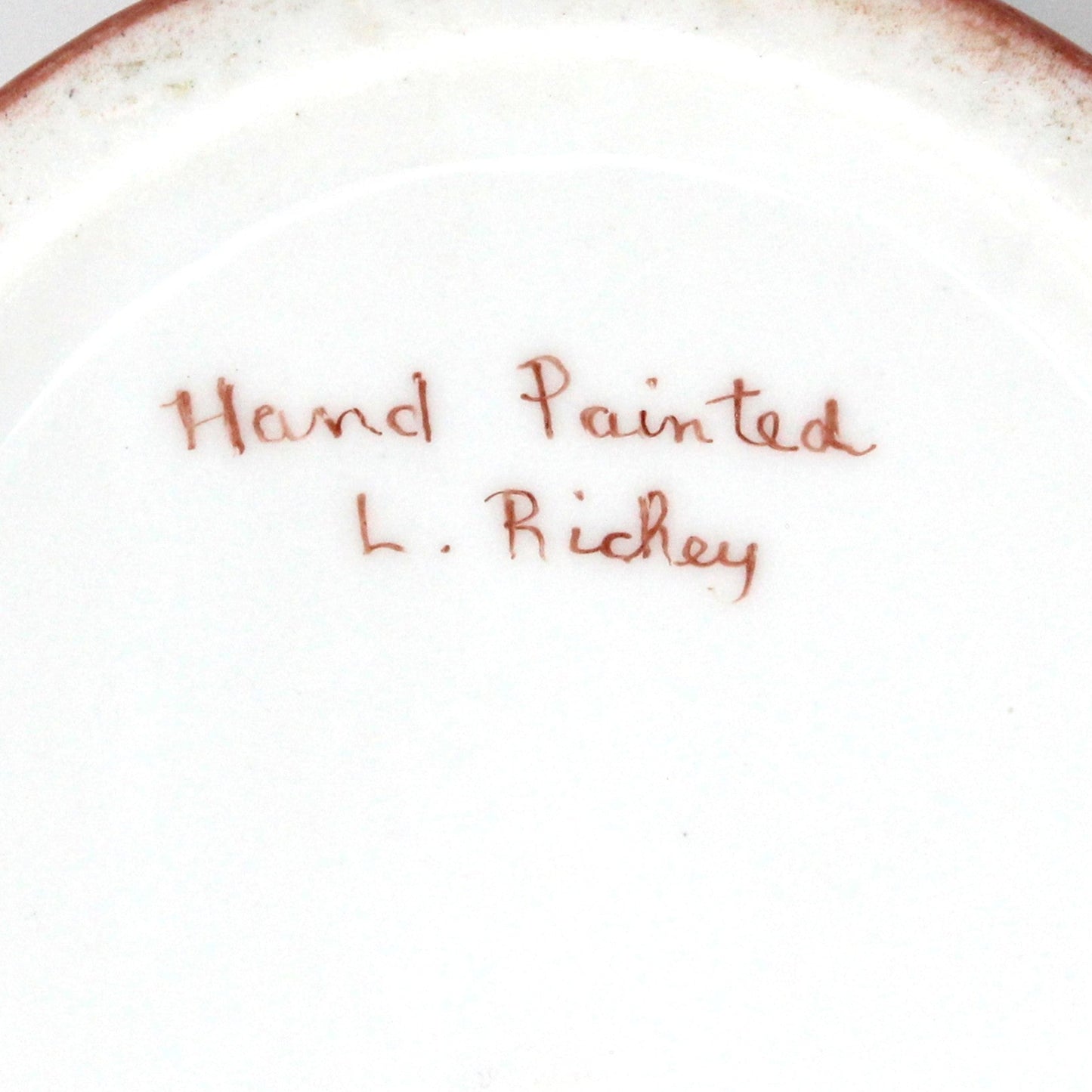 Beer Mug, Schooner Ship, Hand Painted, Nautical, Vintage Pottery