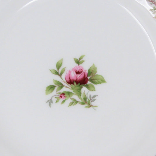 Bread & Butter Plates, Johann Haviland, Moss Rose, Thailand, Vintage