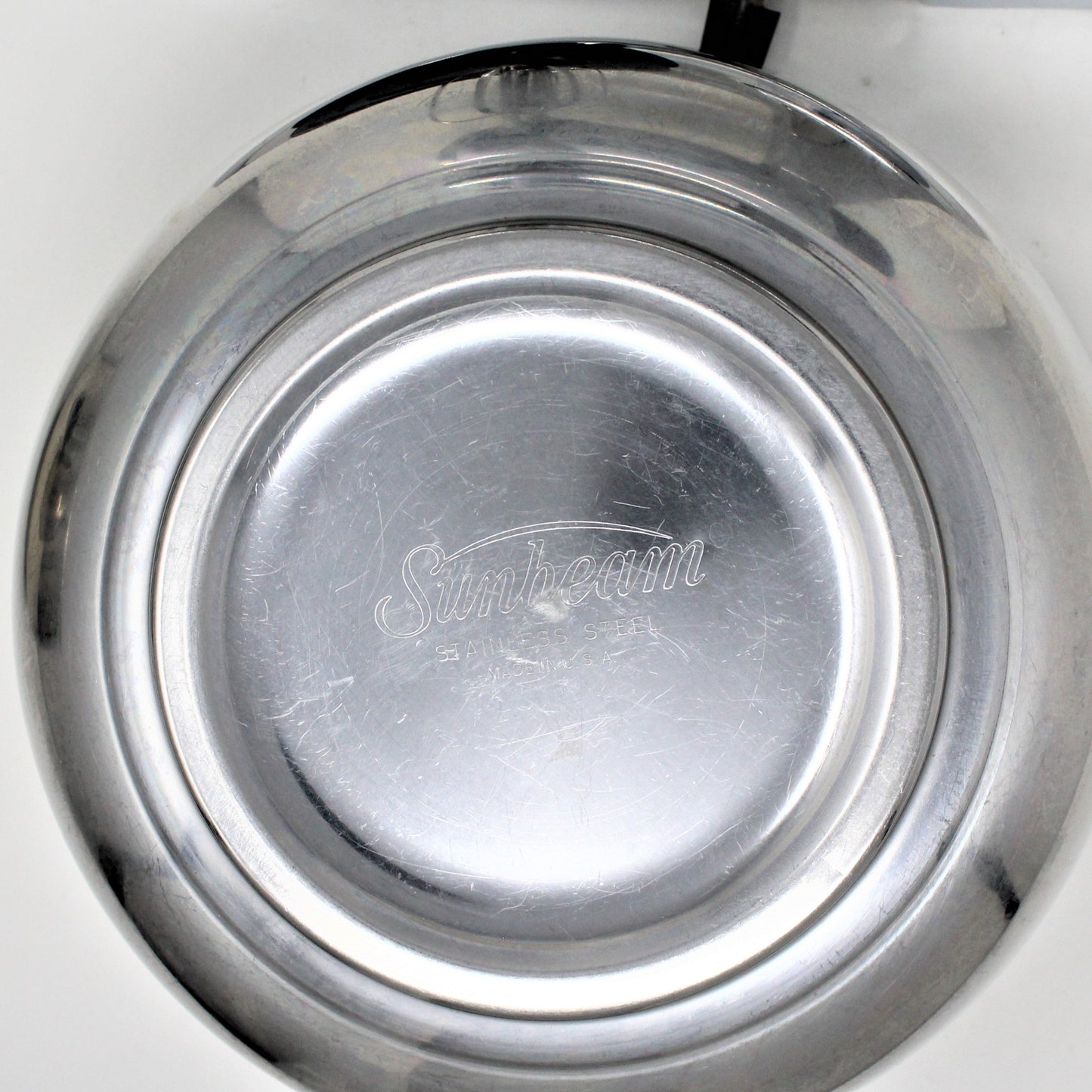 Mixer, Sunbeam, Chrome MixMaster Stand Mixer with Two Bowls, Recipe Booklet, Vintage, SOLD