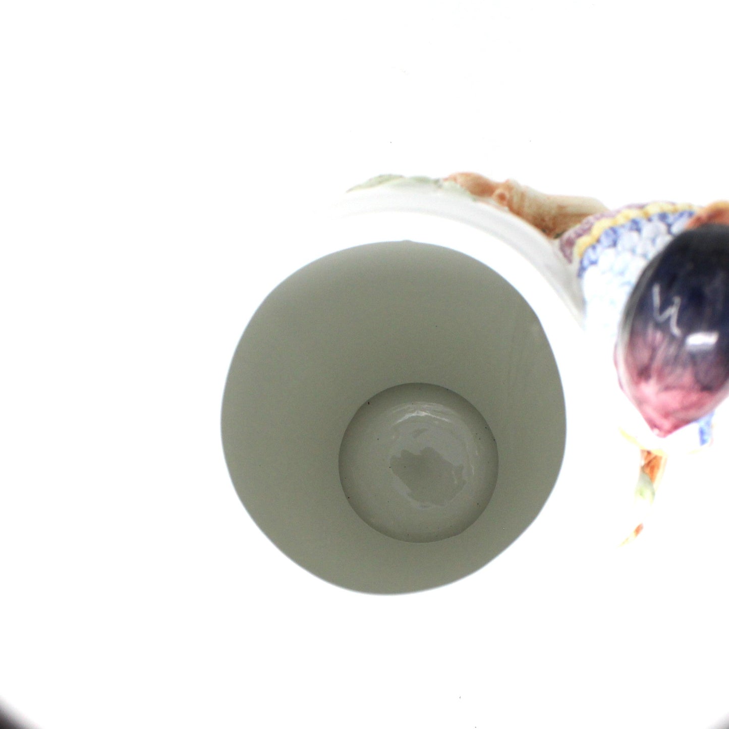 Vase, Oggetti Italy, Tropical Dimensional Parrot, Hand Painted, Vintage RARE