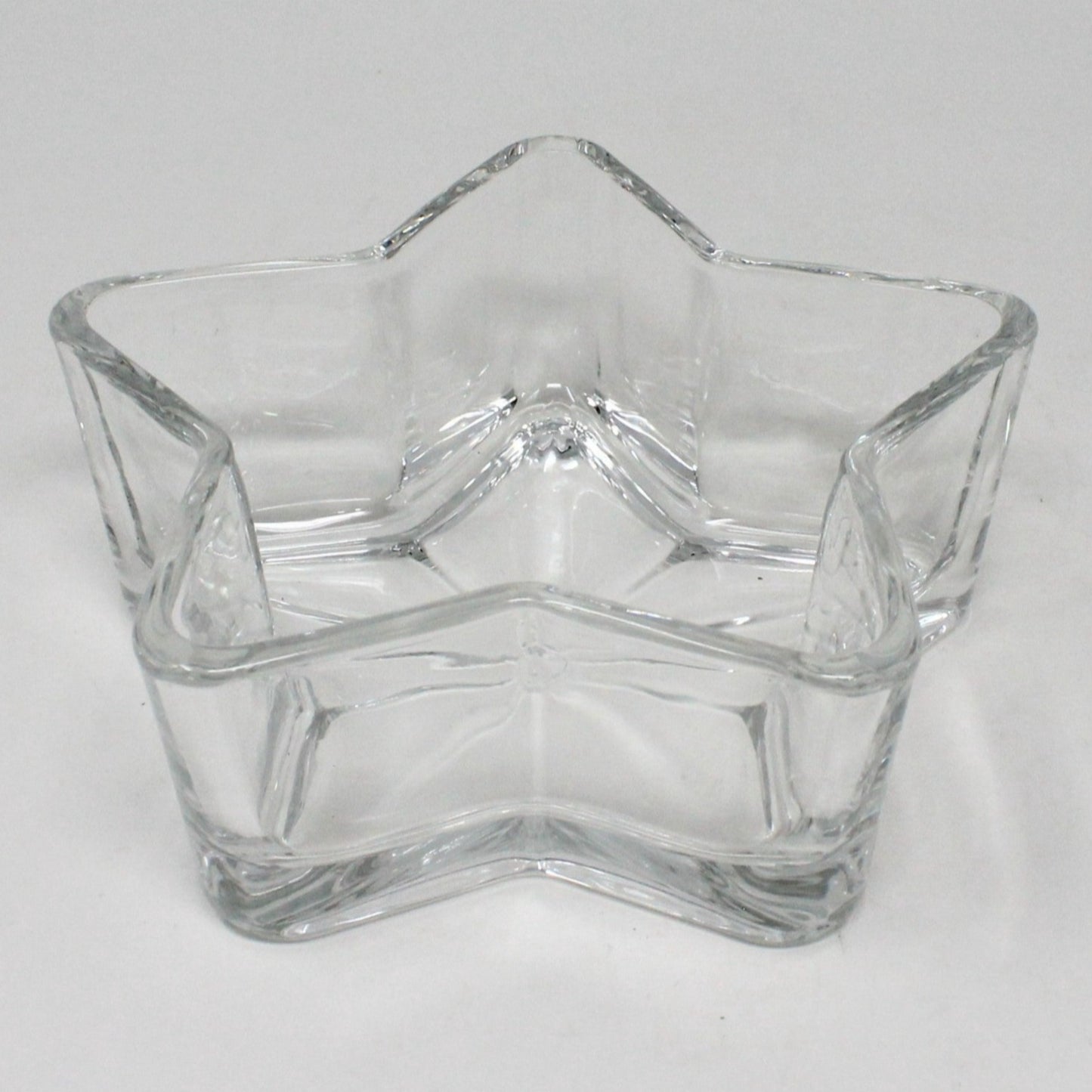 Trinket Dish, Libbey, Star Shaped Dish, Clear Glass, Decorative