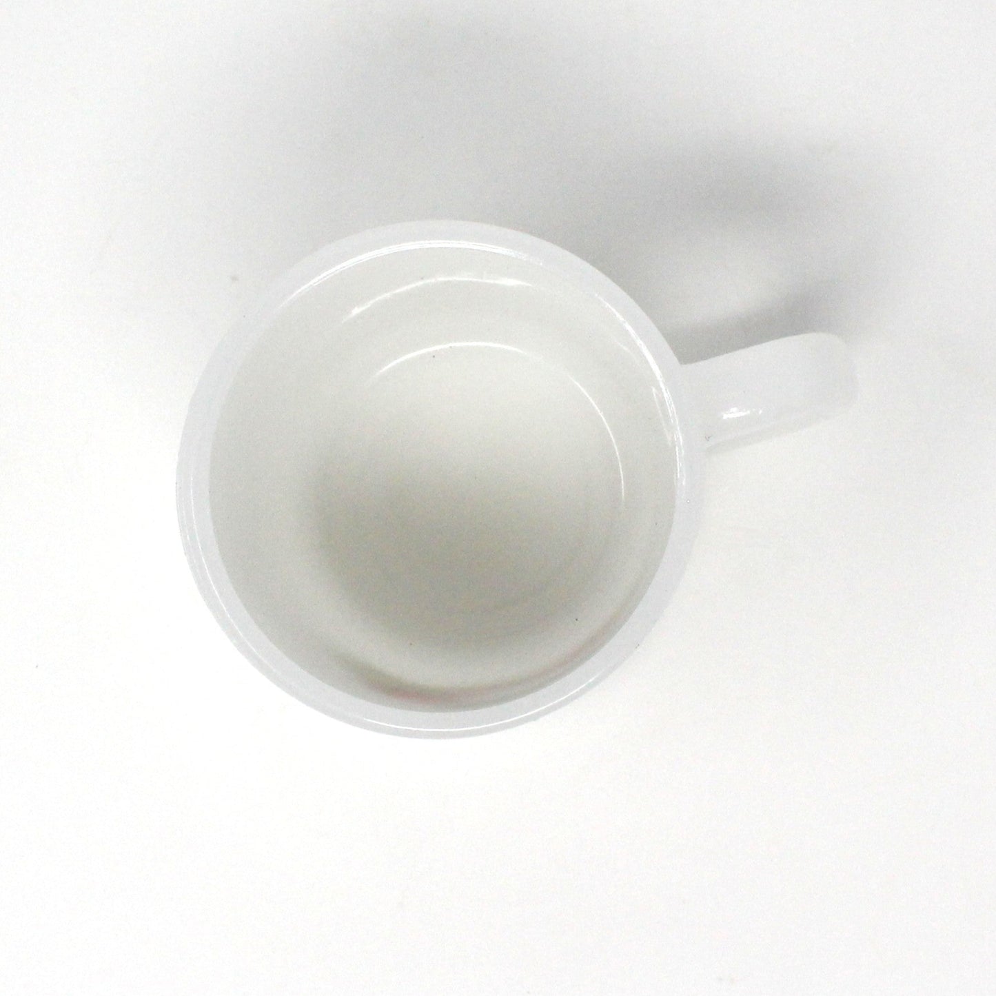 Mug, McKee, Glasbake Cherries / Cherry, Milk Glass, Vintage