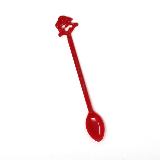 Cocktail Drink Stirrers - Swizzle Sticks / Spoons, Open Mouth Bass, Delawana Inn, Ontario, Vintage, 1960's