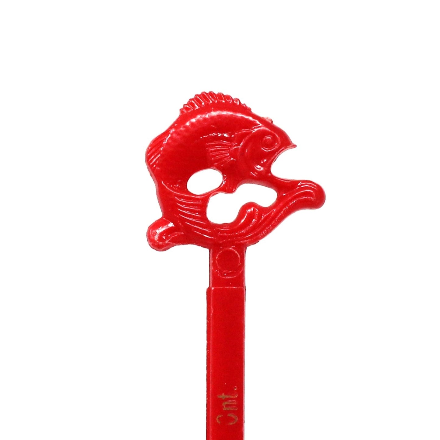 Cocktail Drink Stirrers - Swizzle Sticks / Spoons, Open Mouth Bass, Delawana Inn, Ontario, Vintage, 1960's