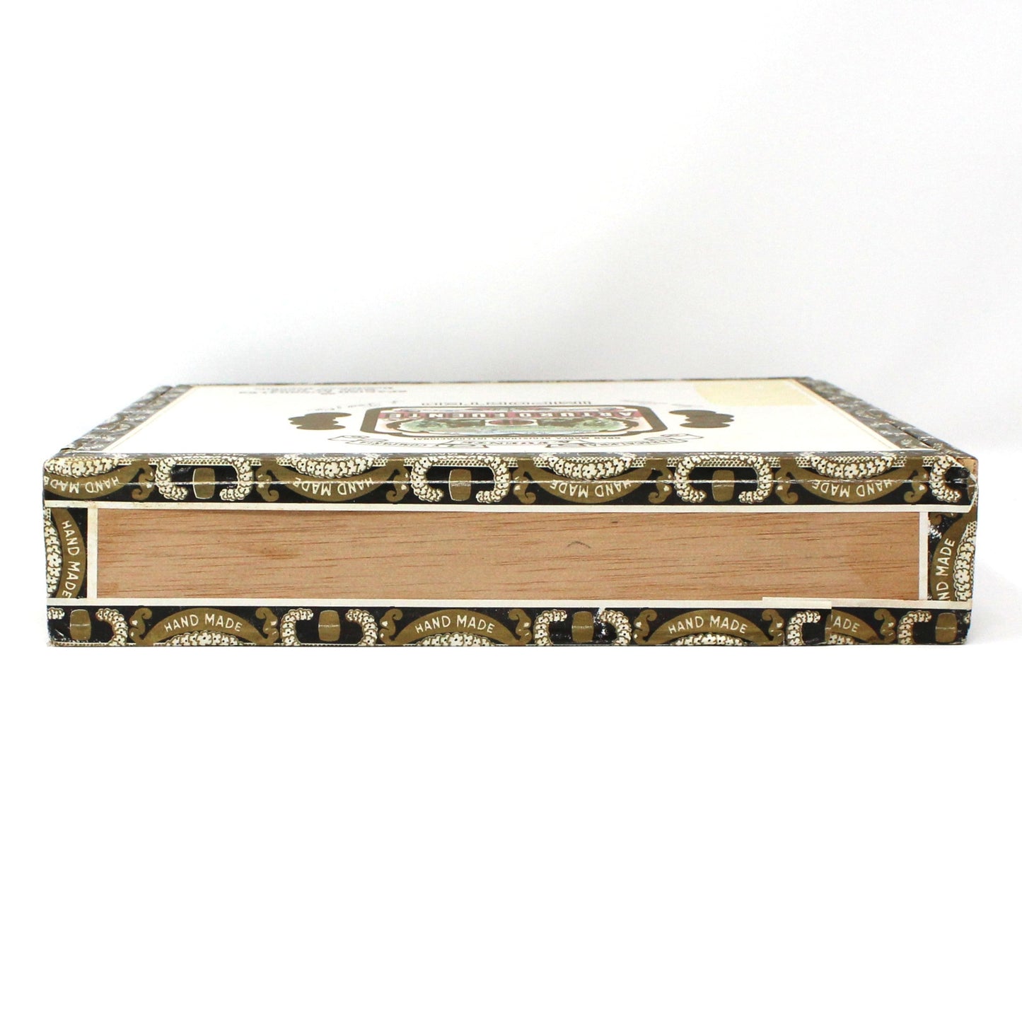Box, Cigar Box, Arturo Fuente, Imported Maduro, Spanish Lonsdales, Wooden, Empty, Vintage