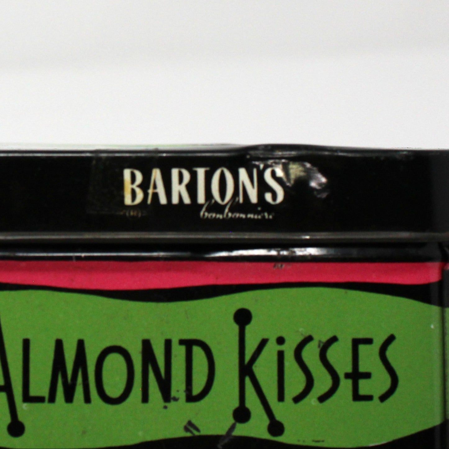 Tins, Gift Tin / Storage Box, Barton's Bonbonniere, Almond Kisses, French Parisienne Scene, Empty, Vintage
