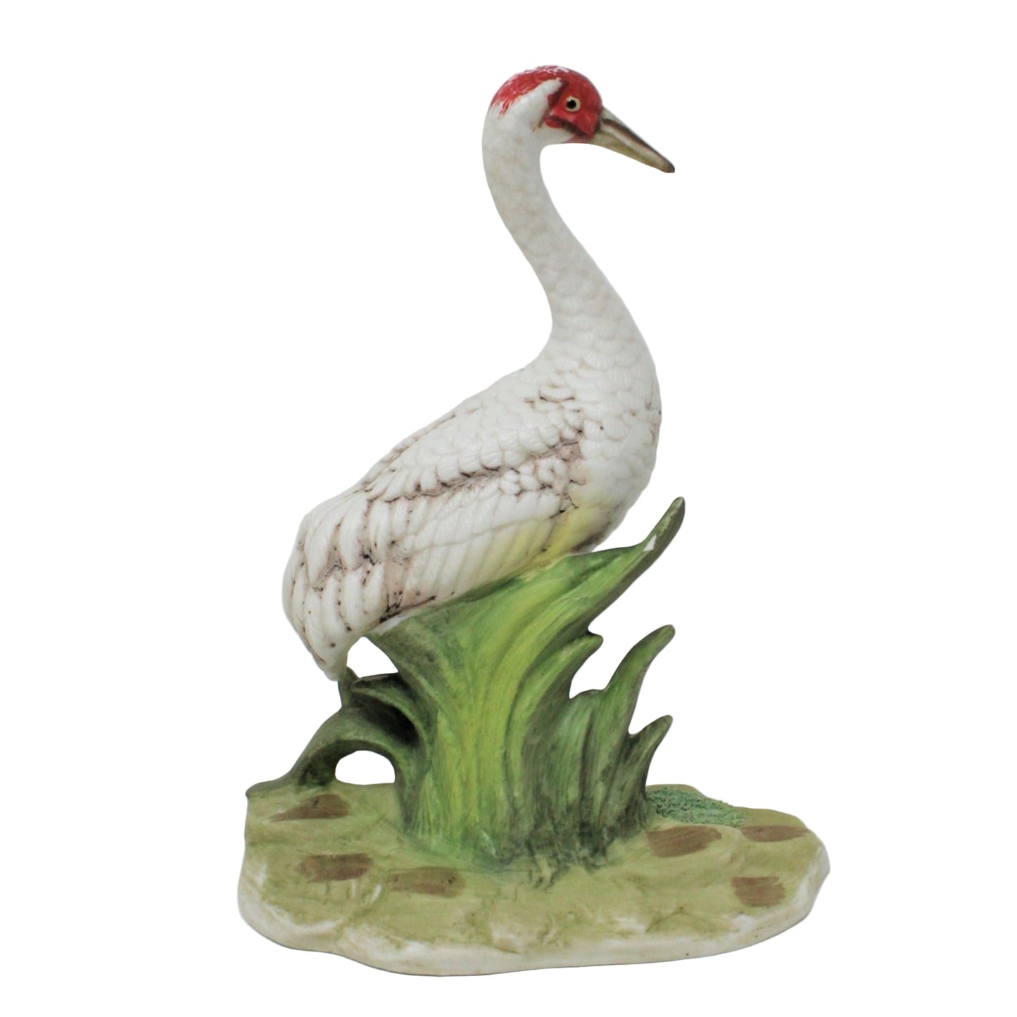 Figurine, Royal Crown / Arnart, Red Crowned Cranes, Artist Signed Jonathon Byron, Set of 2, Vintage