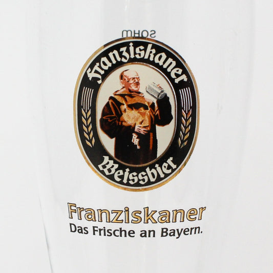 Beer / Pilsner Glass, Franziskaner Weissbier, Wheat Beer Glass SQHM, 0,5L, Breweria