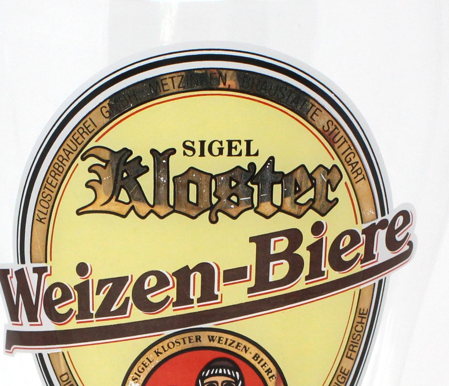Beer / Pilsner Glass, Sigel Kloster Weizen-Biere, Beer Glass, Rastal 0.5L, Breweria