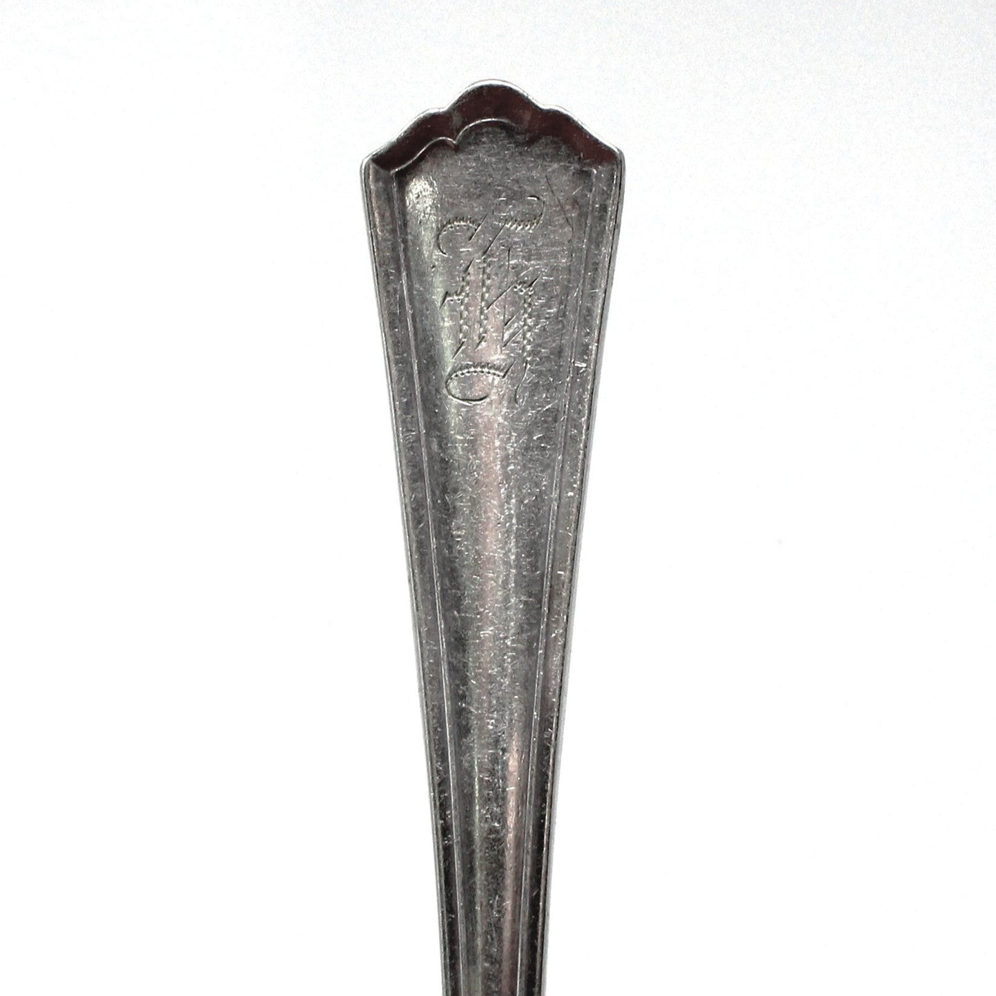 monogramed antique forks