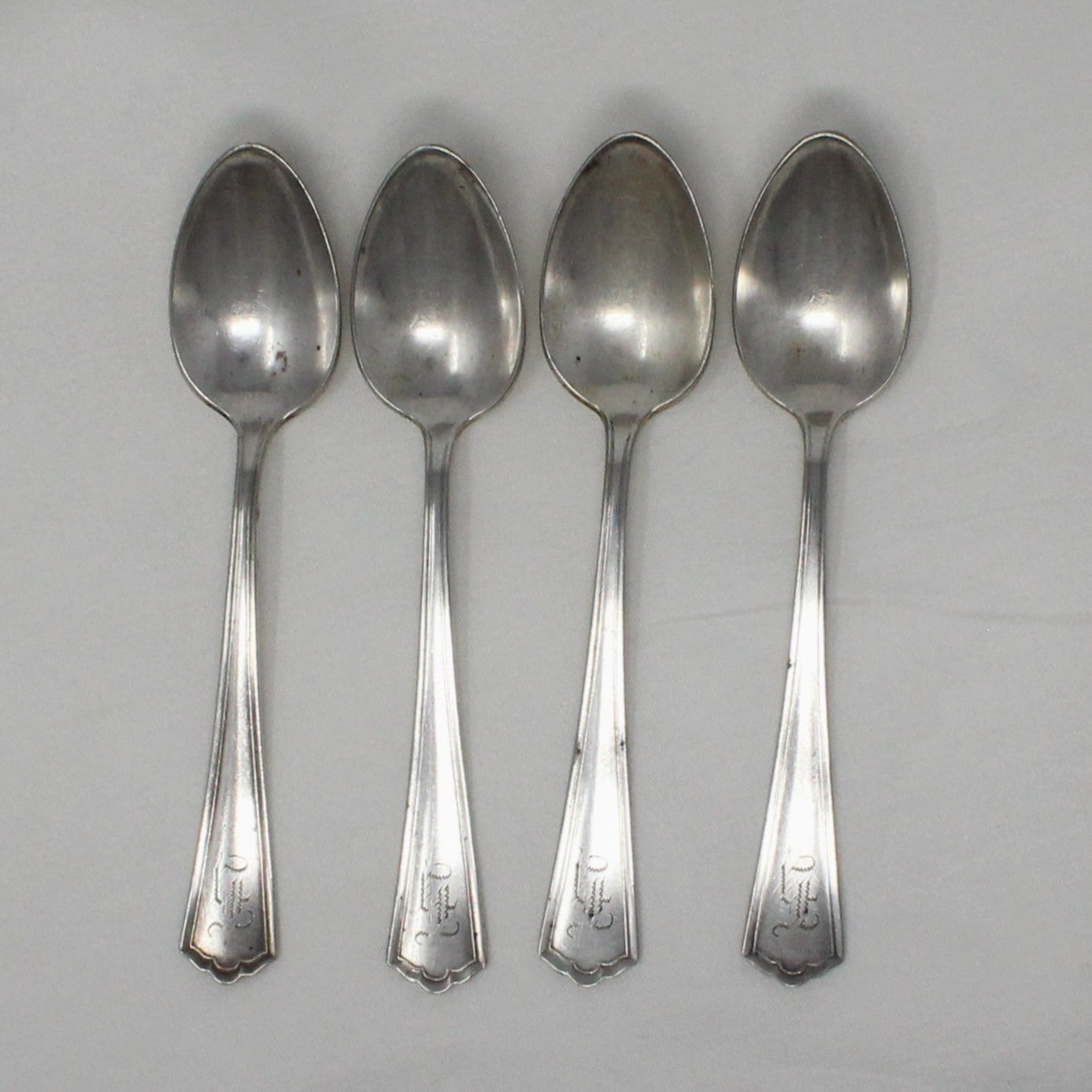 antique set of 4 spoons